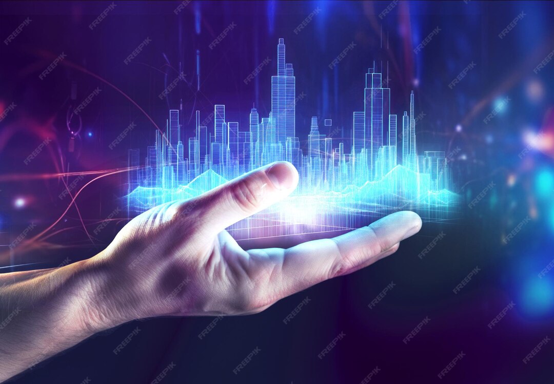 hand showing futuristic city hologram how ai technology will change our lives 154993 1657